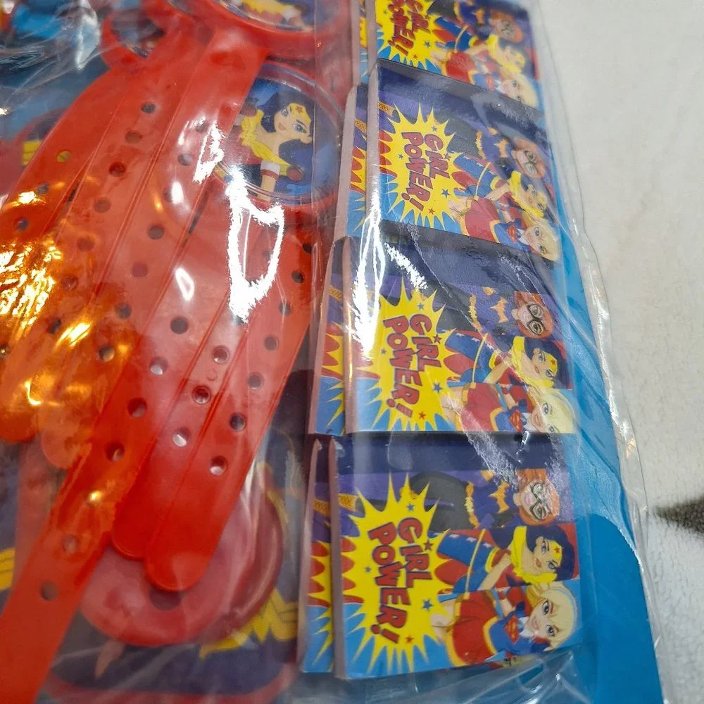 DC‎ Super Hero Girls 48 Piece Favor Pack Birthday Party Supplies New